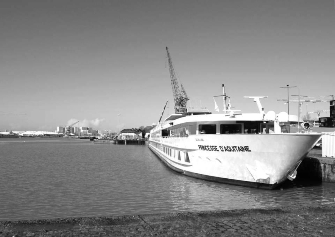 Les paquebots fluviaux aux bassins à flot de Bordeaux