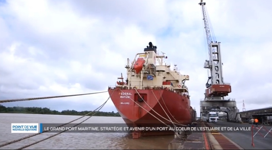 PORT DE BORDEAUX : UN GRAND REPORTAGE DE TV7