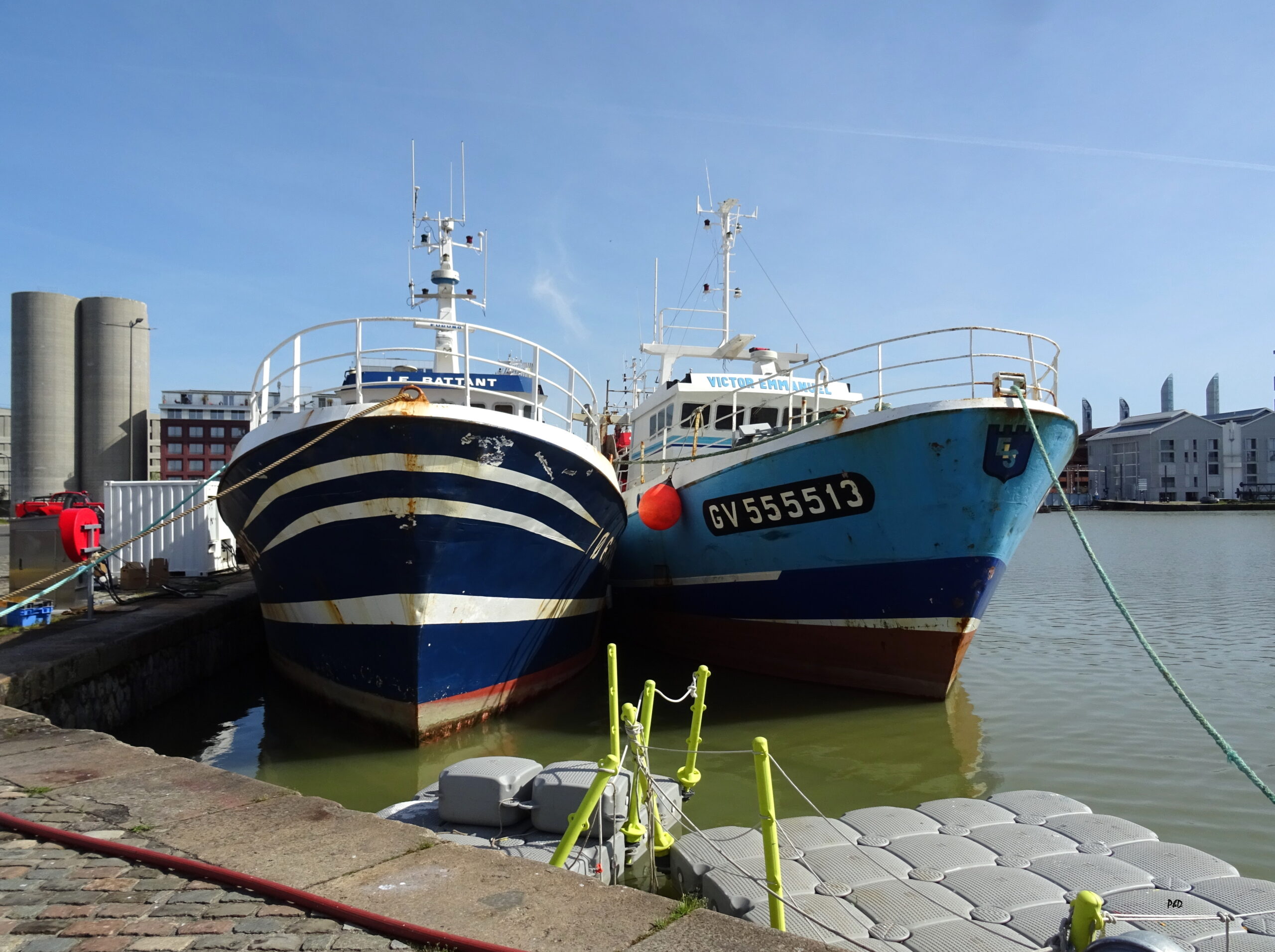 BORDEAUX PORT : DECONSTRUCTION DE 11 NAVIRES DE PECHE