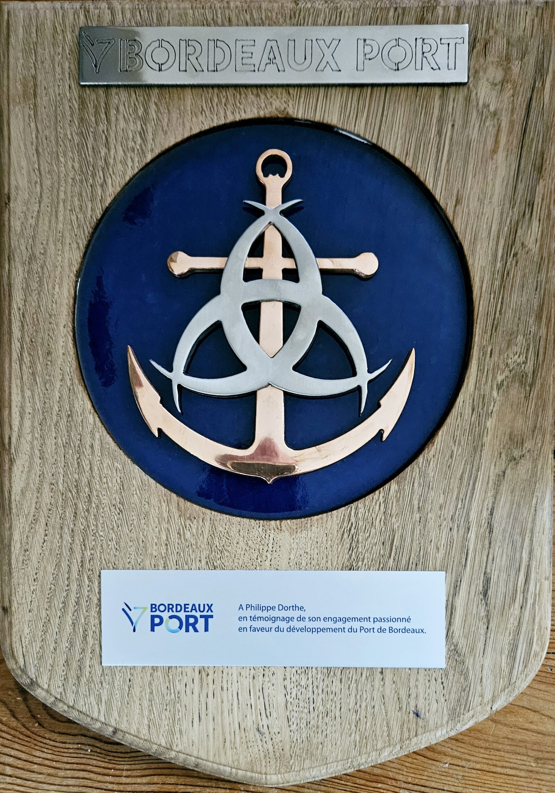 Fin de mon mandat de Président du Grand Port Maritime de Bordeaux