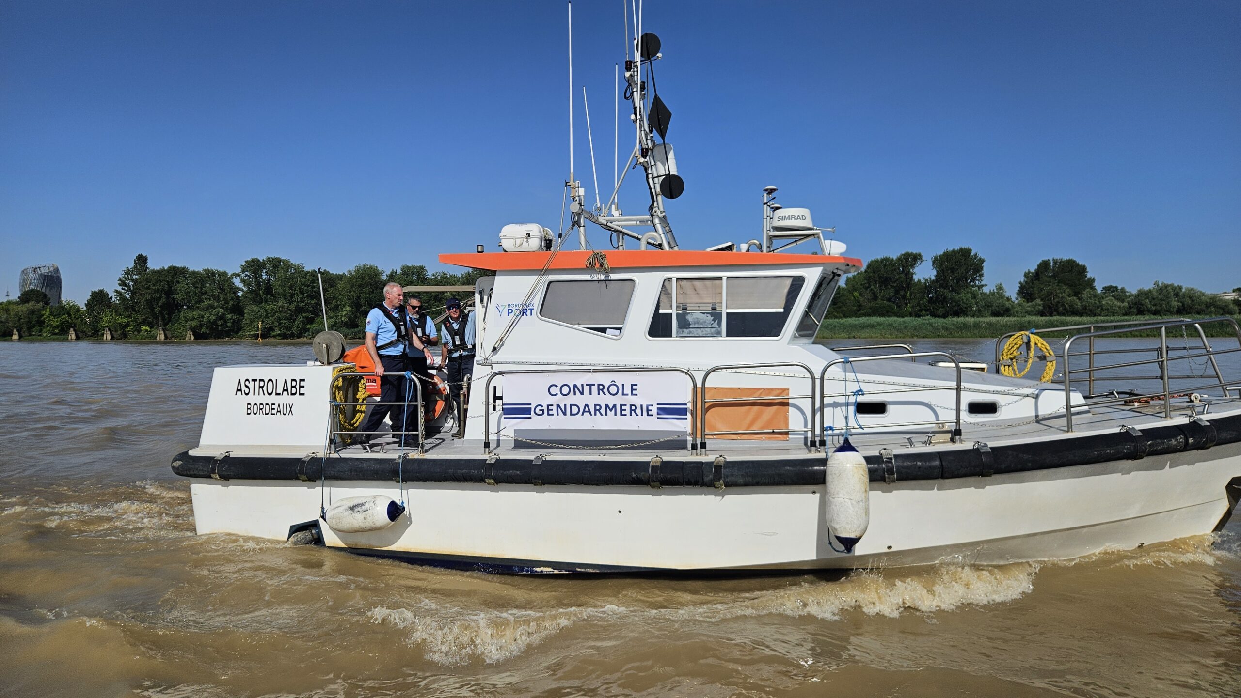 Gendarmerie : Brigade Nautique sur la Gironde et la Garonne. 10 ans pour convaincre, 3 mois pour faire !